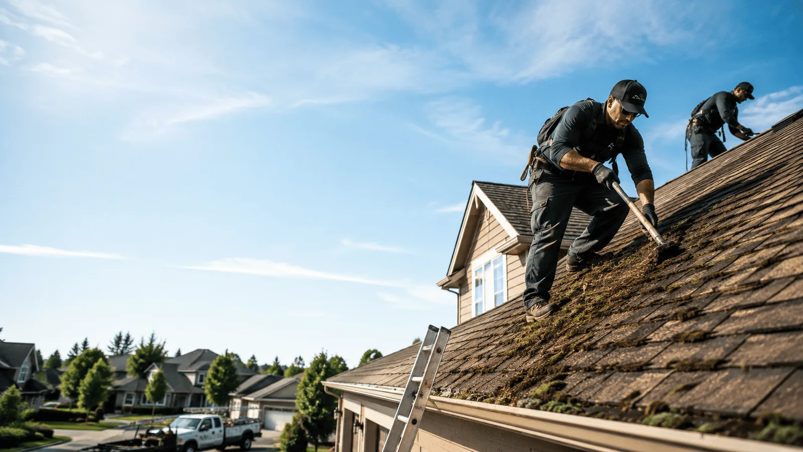 Roof Moss Removal in Brodhead, WI near me